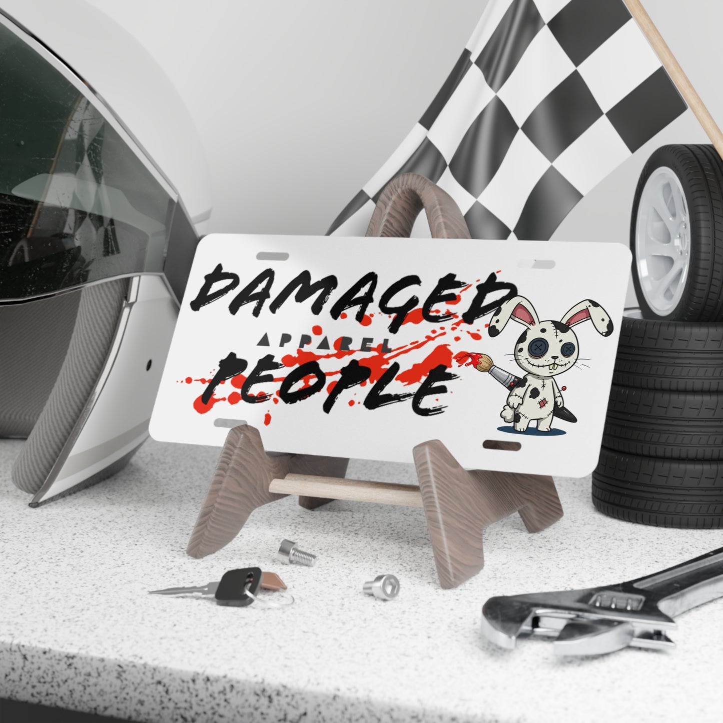 Damaged People Apparel -Paint Slayer- Plate