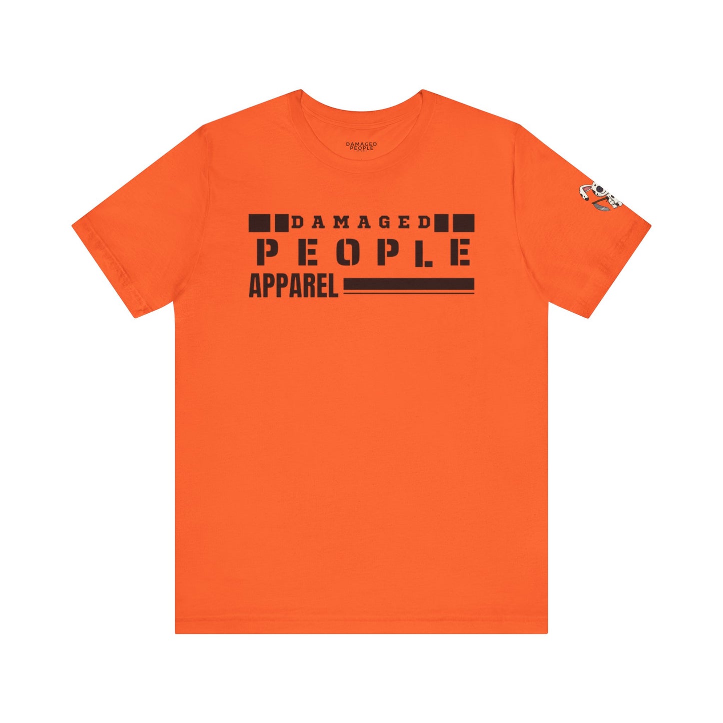 Graphic Tee - Damaged People Apparel Bold Writing