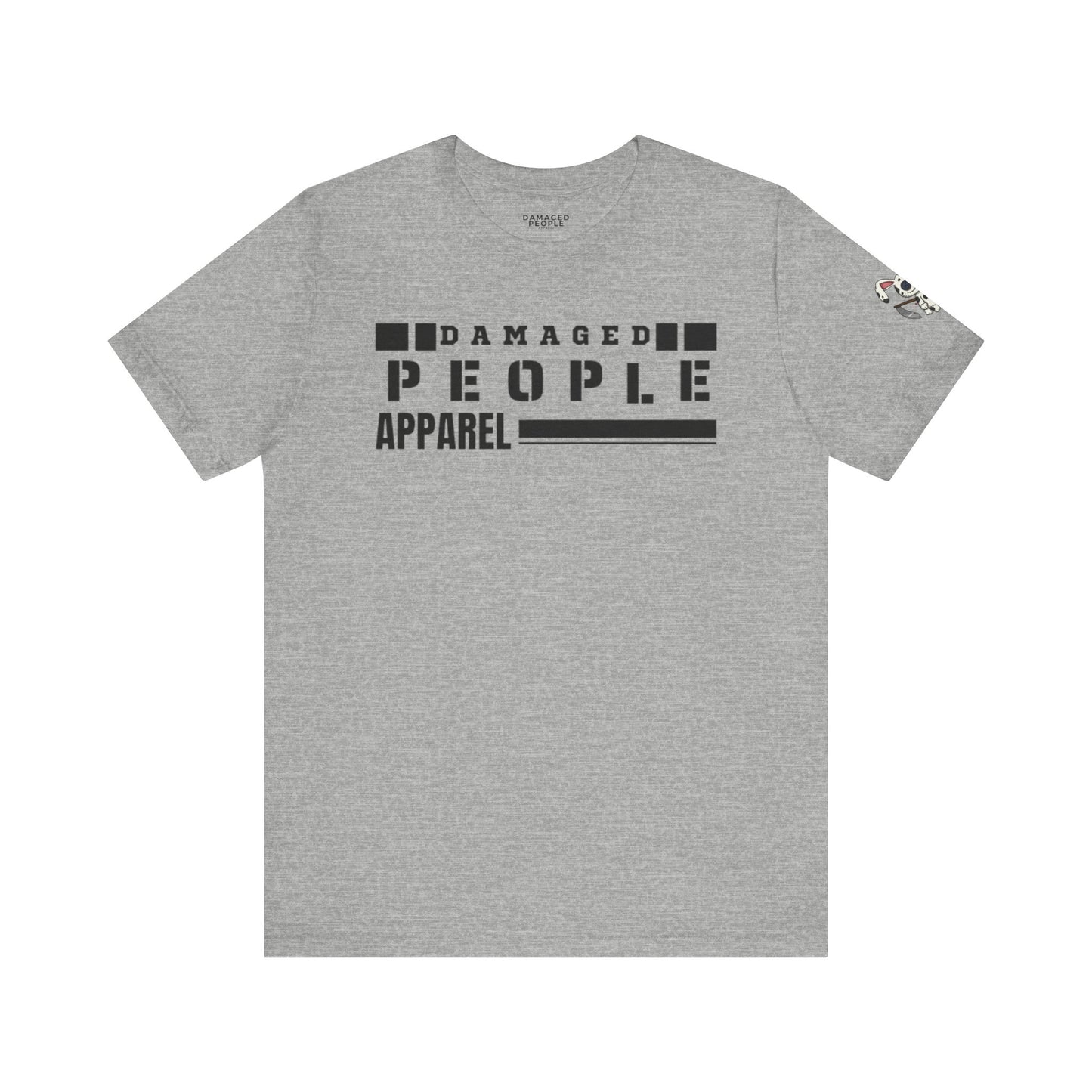 Graphic Tee - Damaged People Apparel Bold Writing