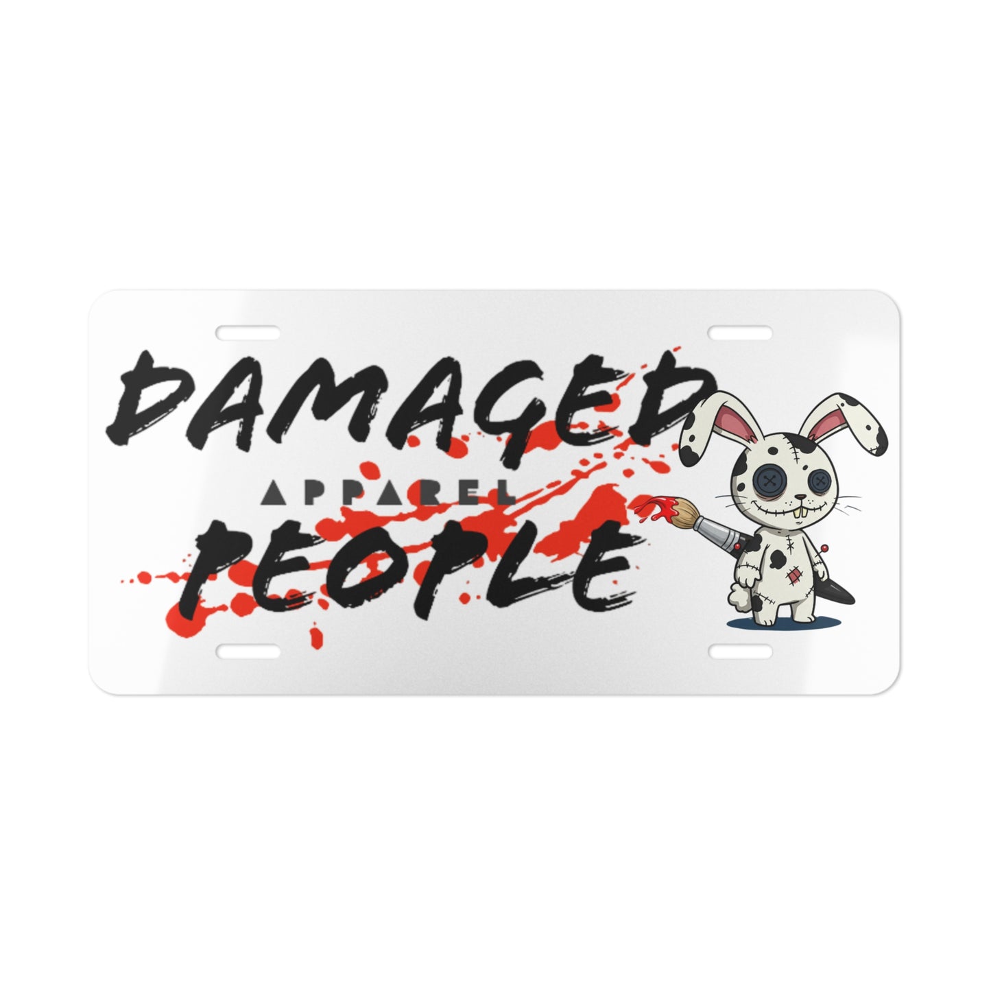 Damaged People Apparel -Paint Slayer- Plate