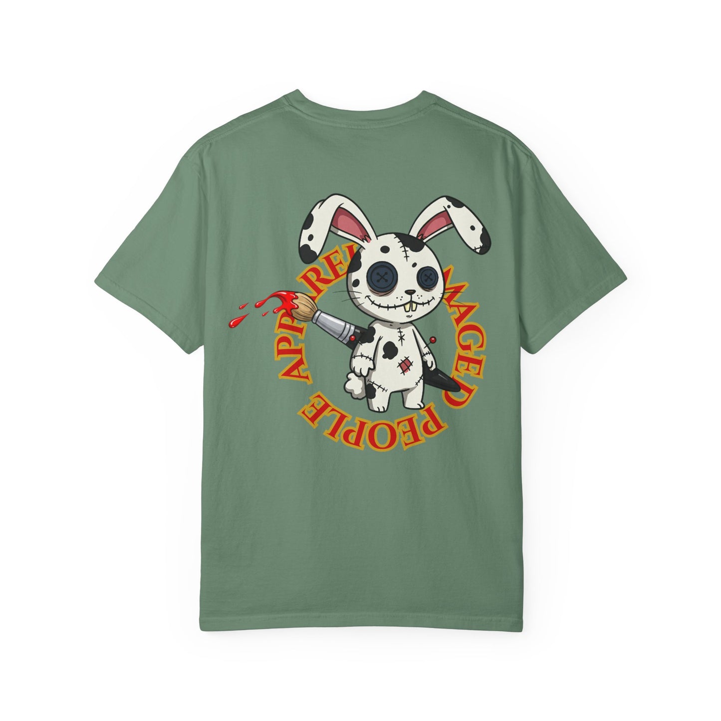 Splatter Voodoo Rabbit Garment-Dyed T-shirt