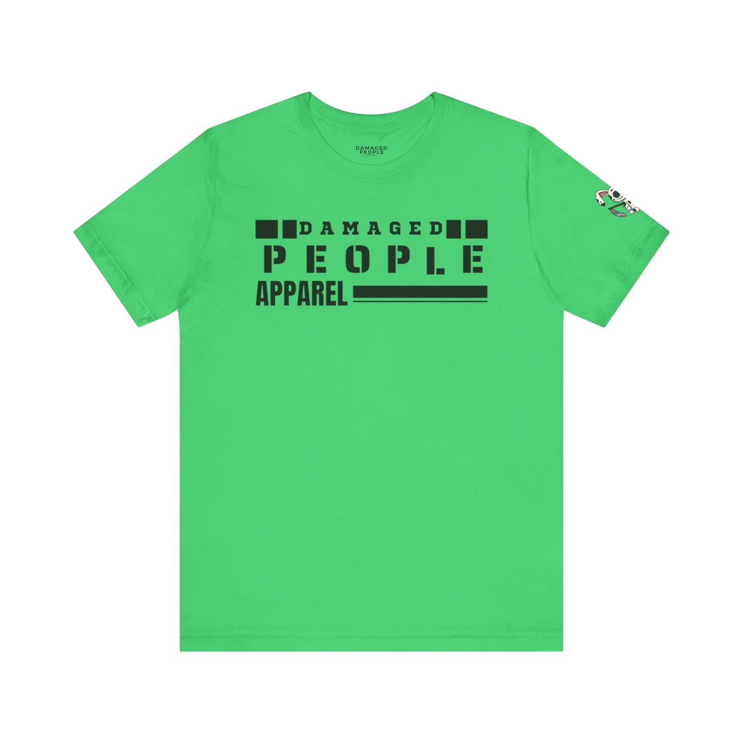 Graphic Tee - Damaged People Apparel Bold Writing