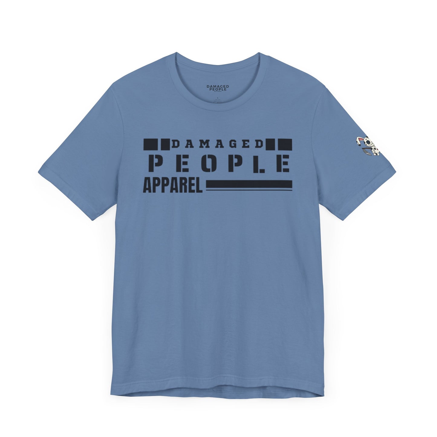 Graphic Tee - Damaged People Apparel Bold Writing