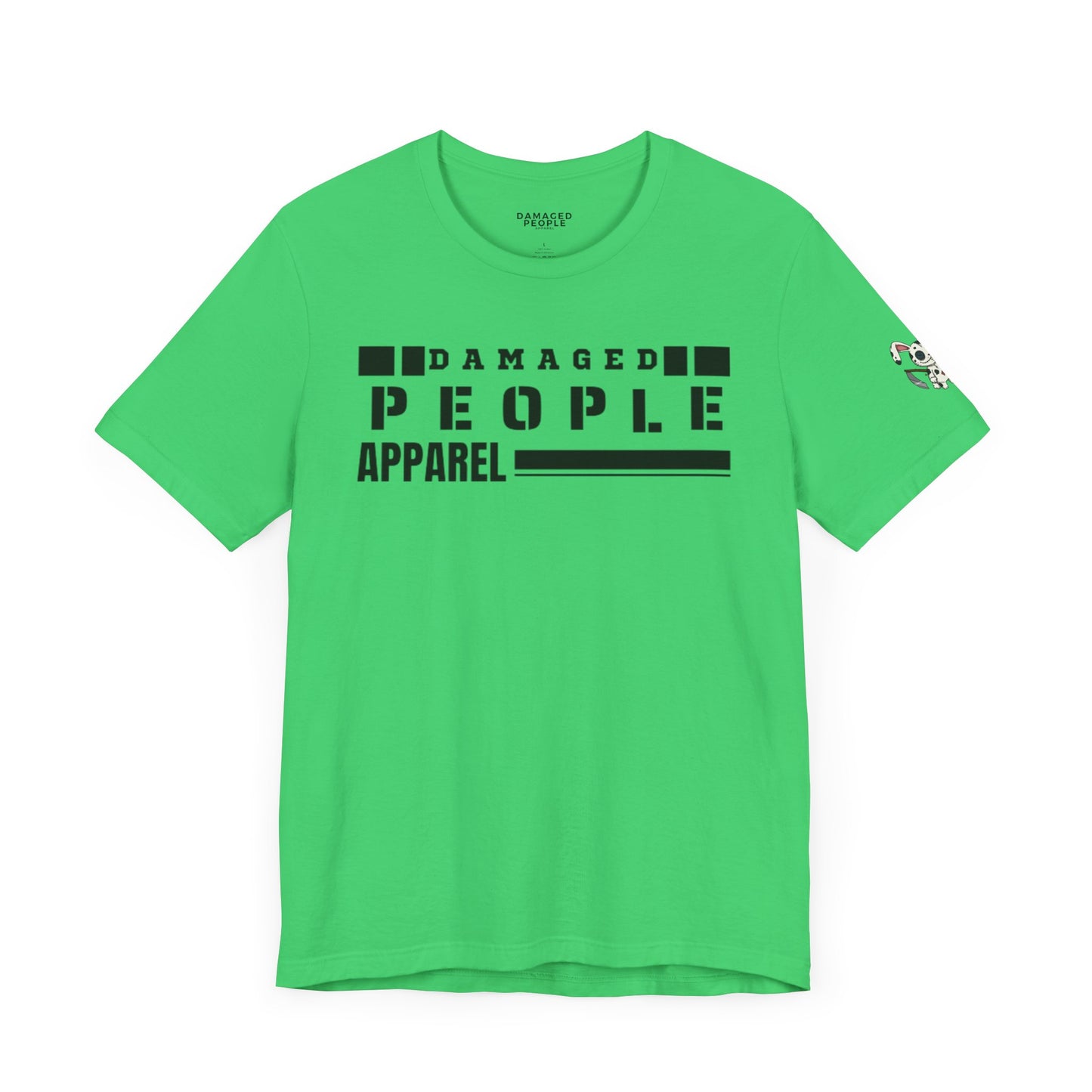 Graphic Tee - Damaged People Apparel Bold Writing