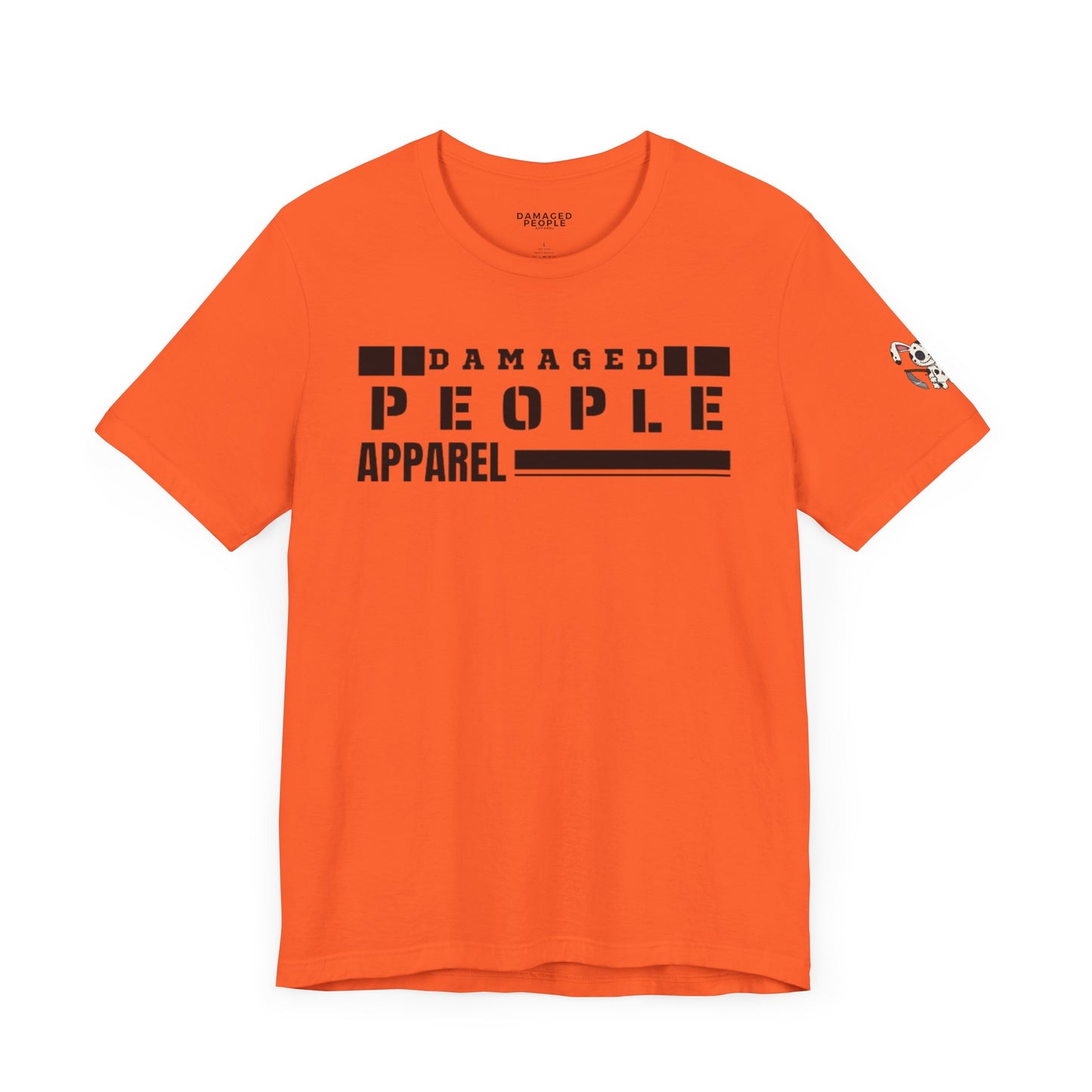Graphic Tee - Damaged People Apparel Bold Writing