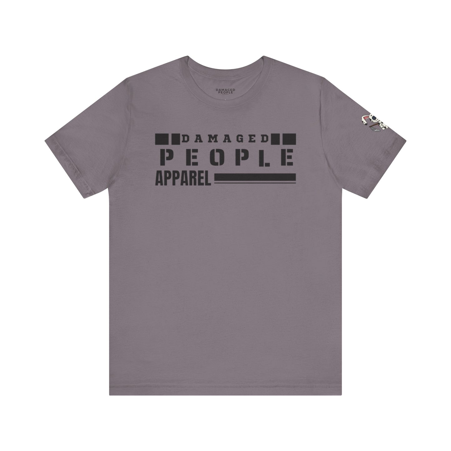 Graphic Tee - Damaged People Apparel Bold Writing