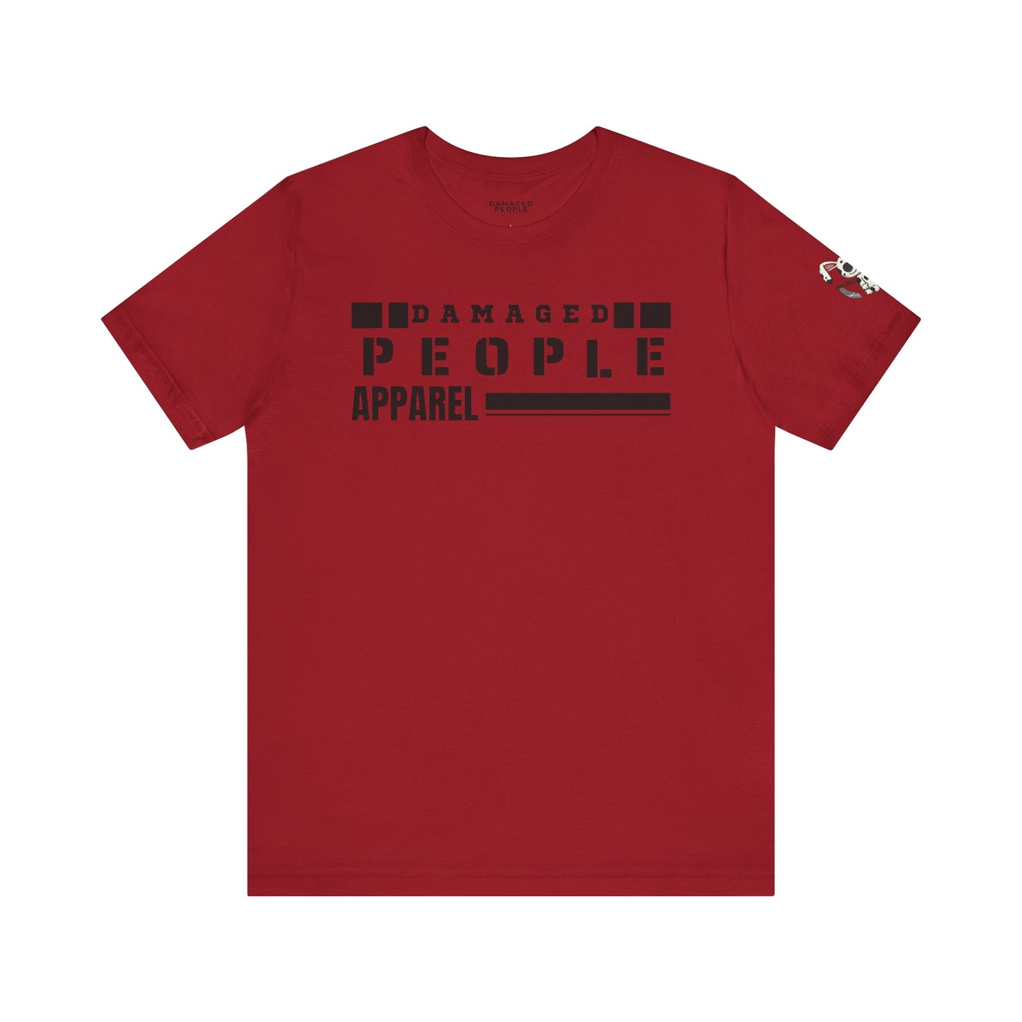 Graphic Tee - Damaged People Apparel Bold Writing